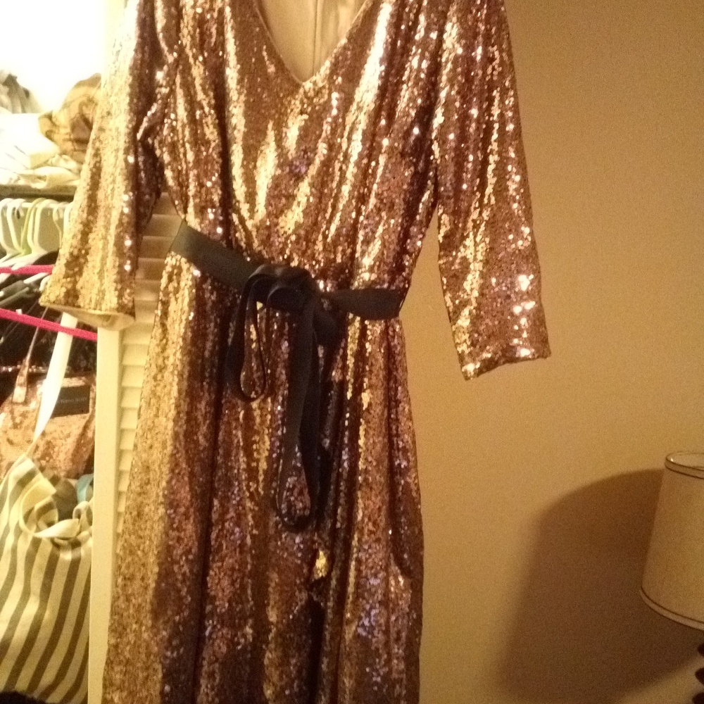 Lane Bryant sparkle dress